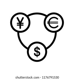 money currency icon vector template
