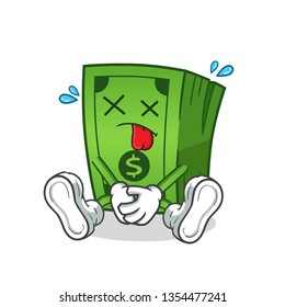 money death mascot vector cartoon illustration