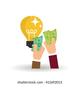 Money design. Business icon. Financial item concept