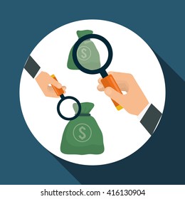 Money design. Business icon. Financial item concept
