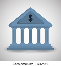 Money design. Financial item icon. Colorful illustration , vector