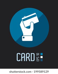 Money design over black background, vector illustration