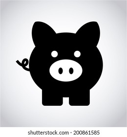Money design over gray background, vector illustration