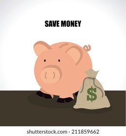 Money design over white background, vector illustration
