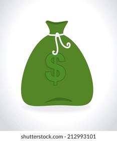 Money design over white background, vector illustration