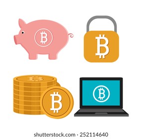 Money design over white background, vector illustration.