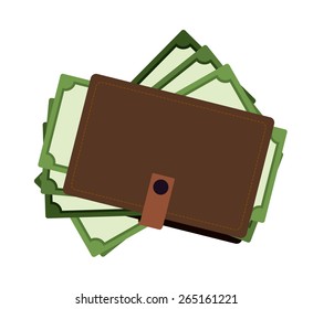 Money design over white background, vector illustration 