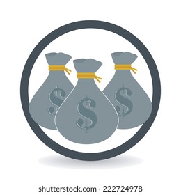 Money design over white background,vector illustration