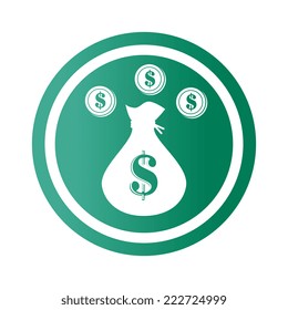 Money design over white background,vector illustration