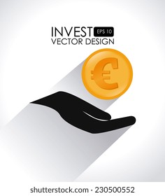 Money design over white background,vector illustration