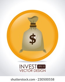 Money design over white background,vector illustration