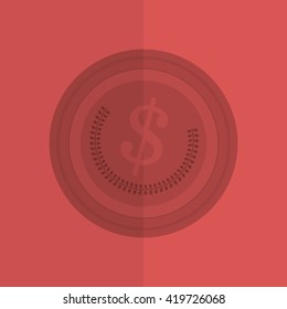 Money design. Payment online. Financial item