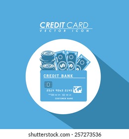 Money design, vector illustration.