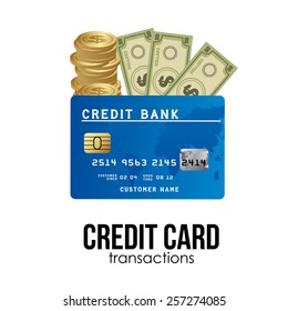 Money design, vector illustration.