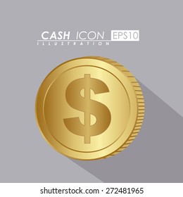 Money design, vector illustration