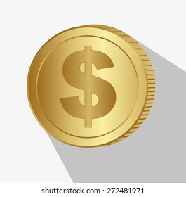 Money design, vector illustration