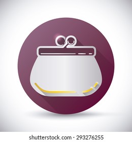 Money digital design, vector illustration.