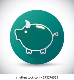 Money digital design, vector illustration.