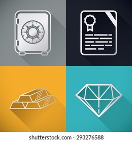 Money digital design, vector illustration.