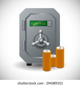 Money digital design, vector illustration 10 eps graphic