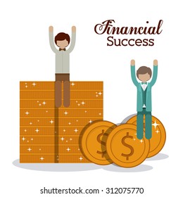 Money digital design, vector illustration eps 10