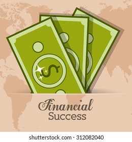 Money digital design, vector illustration eps 10