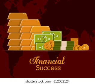 Money digital design, vector illustration eps 10