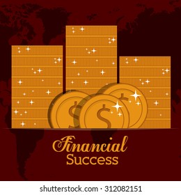 Money digital design, vector illustration eps 10
