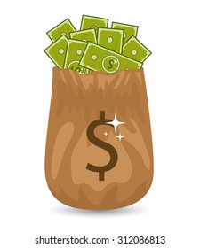 Money digital design, vector illustration eps 10