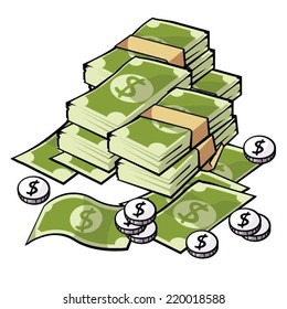 Money, dollar