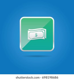 Money or Dollar Bill Icon