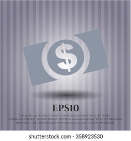 Geld (Dollar-Wechsel), Vektorsymbol