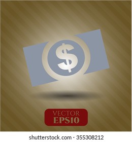 Geld (Dollar-Wechsel), Vektorsymbol