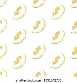 Money, dollar coin pattern
