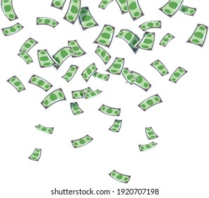 money dollar currency in hand illustrations