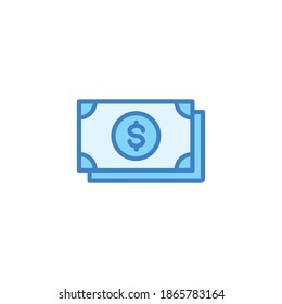 Money Dollar icon, money symbol for your web site