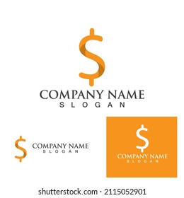 Money dollar icon Template vector illustration design