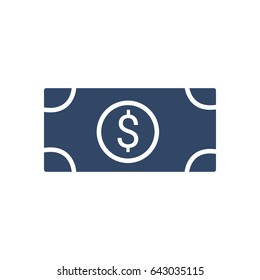 Money Dollar Icon Vector Illustration