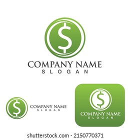 Money dollar Logo  Template vector