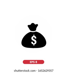 Money dollar payment case vector