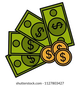 money dollars finance icons