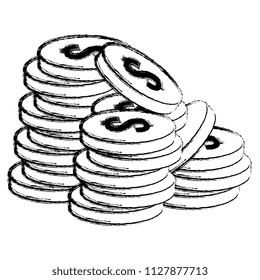 money dollars finance icons
