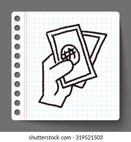 money doodle drawing
