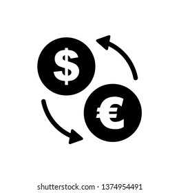 Money Exchange Icon Vector