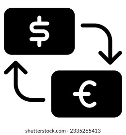 Money Exchange Icons can be used for uiux, infographic, etc