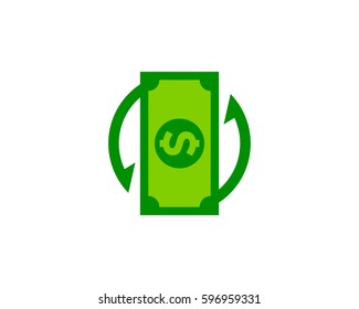 Money Exchange Logo Design Element
