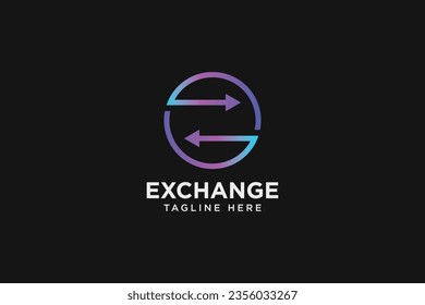 money Exchange logo and icon 