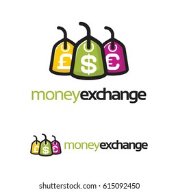 Money Exchange Logo Template Design
