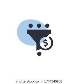 Money Exchange - Modern Icon (Pictogram)