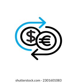 money exchange related icon isolated on background,best choice for your awesome project